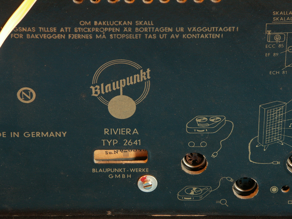 BLAUPUNKT RIVIERA 2641 