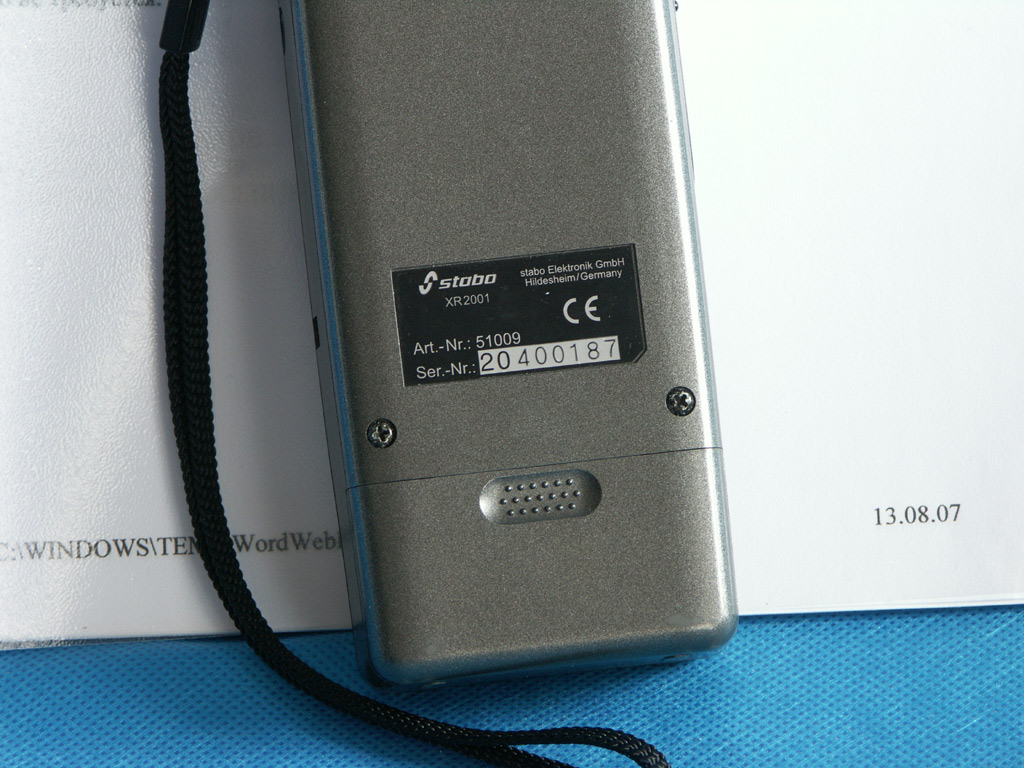 ����������� ������������� STABO XR2001